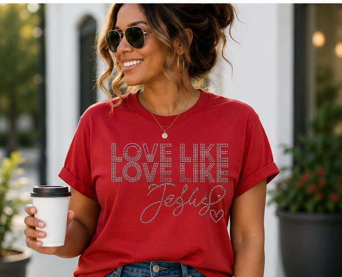 Love Like Jesus Rhinestone